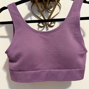 Victoria's Secret Purple Textured Sports Bra